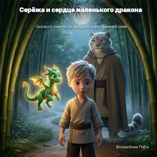 Обложка книги «Серёжа и&nbsp;сердце маленького дракона»