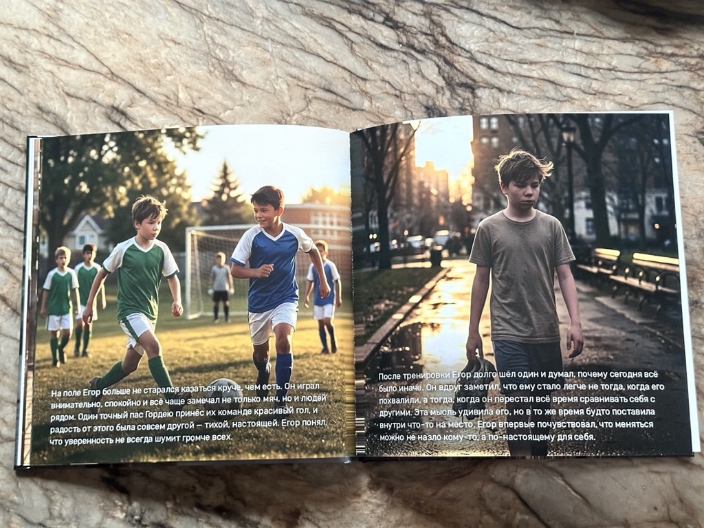 Задняя обложка «Егор и лето перемен»